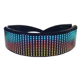 Bx) Dj Led Glasses Nightclub Party Glow App Eye Control