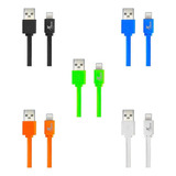 Cable De Carga Xtech On-the-go Usb-a A Lightning 10 Piezas