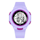 Reloj Impermeable Resistente Al Agua 001 Violeta Turelojs