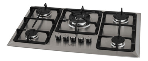 Cooktop Fischer 5q Tc Infinity Gás Mesa Inox Bivolt