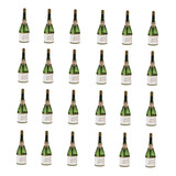 24 Unids Mini Botellas De Burbujas De Champagne Cumpleaños