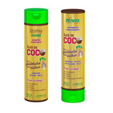 Shampoo Revitay+ Condicionador Óleo De Côco Novex 300ml Cada