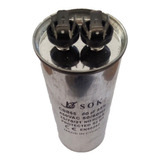 Capacitor 60 Mf 400 Vca Metalico