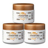 3 Parafina Bronzeadora Gold 30g Un. Ver Econômica Bronzeador