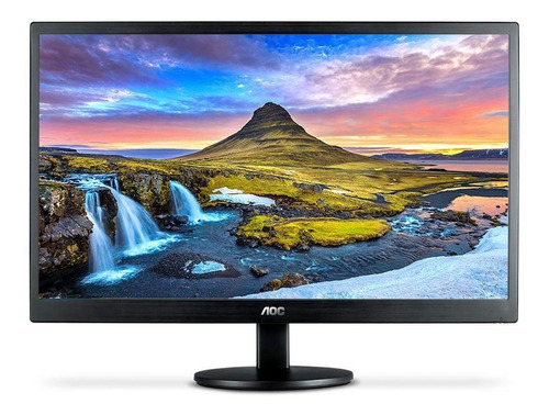 Monitor Aoc 21.5  Led Full Hd Vga Hdmi Preto E2270swn