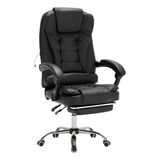 Cadeira Presidente Home Office C/apoio C/massagem