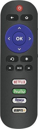 Control Remoto Para Insignia , Sharp Rok U Espn Netflix Hulu