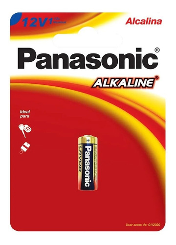 5 Baterias Pilhas Alcalinas Panasonic 12v Lrv08 Mn21 A23