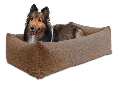 Cama Perro Mascota Pet2go® 100% Lavable - Premium Med 75x55