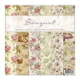 Papeles Para Scrapbook Bouquet