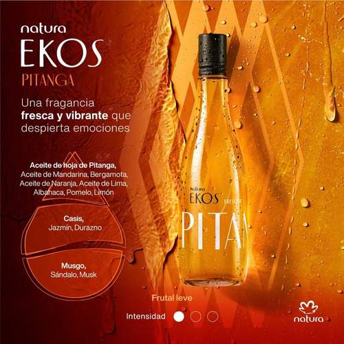 Perfume Femenino Ekos Pitanga 150 Ml  Natura