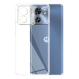 Funda  Uso Rudo Acrigel Transparente Para Moto Edge 40