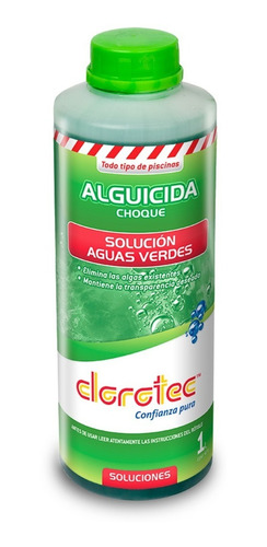 Alguicida Choque 1 Lt Clorotec