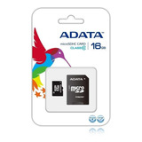 Memoria Micro Sd 16 Gb Adata Clase 10 - Prophone