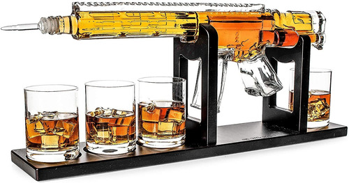 Juego De Decantador De Whisky Ar15 - Edición Limitada - 1000