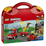 Maleta De Bomberos Lego Juniors 10740 De Juguete Para Niños