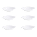 Set X 6 Plato Hondo Carine Luminarc Calidad Vidrio Templado