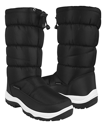 Botas De Invierno Dama Via Urban D557l56 Textil Negro