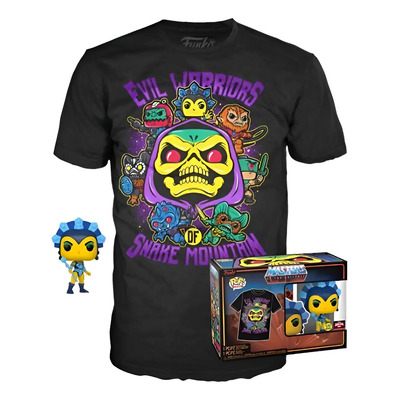 Funko Pop Tee Masters Of Universe Evil Lyn Glow Target 2xl | Envío gratis