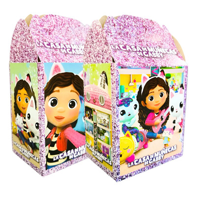 Cajas Para Dulceros De Casa De Muñecas Gaby Artículos Fiesta | Envío gratis