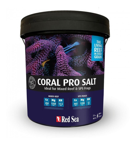 Sal Aquários Marinhos Red Sea Coral Pro 7kg