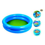 Inflable Verde Azul Piscina Para Baño Niños Infantil Bañera