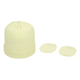 Pimpolho Kit Gorro E Luva Amarelo