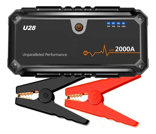 Arrancador De Baterias Automotriz Portatil Jumper 22,000mah