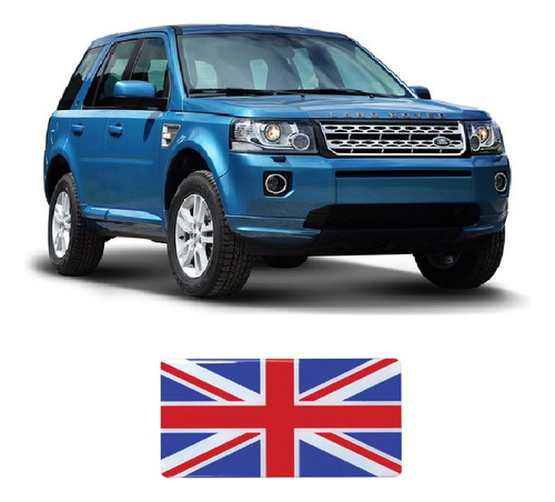 Adesivo Inglaterra Bandeira Orig Land Rover Freelander