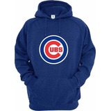 Sudadera Hoodie Gorro Baseball Mlb Chicago Cubs