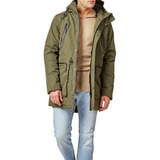 Campera Hombre Abrigada E Impermeable Parka Termica Briganti