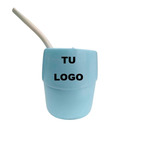 110 Mate Personalizados + Bombilla + Disco Souvenir