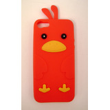 Funda Silicona 3d iPhone 5s Pajarito Canario Impecable Boedo