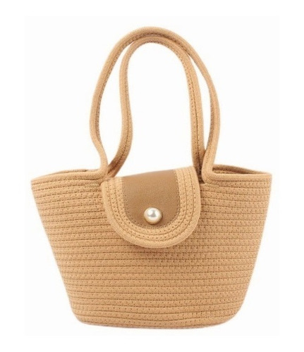 Bolso Tote De Playa Tejido A Mano Grande,vacaciones,compras