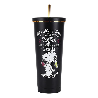 Vaso Aislante Peanuts Snoopy De Acero De 750ml | Meses sin interés