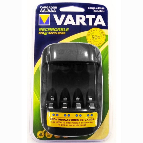 Varta Cargador Usb Pila Aa Y Aaa Carga Rapida E Individual 