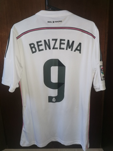 Camiseta Real Madrid Original Talla S Benzema adidas 