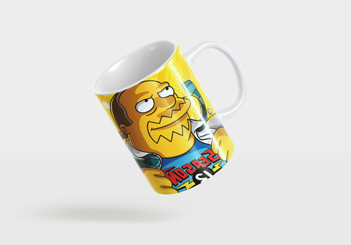 Tazas De Ceramica Los Simpsons