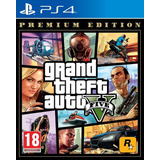 Grand Theft Auto V Edición Premium Juego Físico Ps4