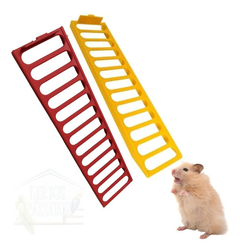 Escadinha Para Hamster Outros Roedores -kit Com 2 Unidades 