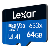 Tarjeta De Memoria Lexar 633x Microsdxc Uhs-i Class 10 64gb