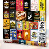 Papel De Parede Bar Boteco Retrô Cerveja Bebida Clássico 3m