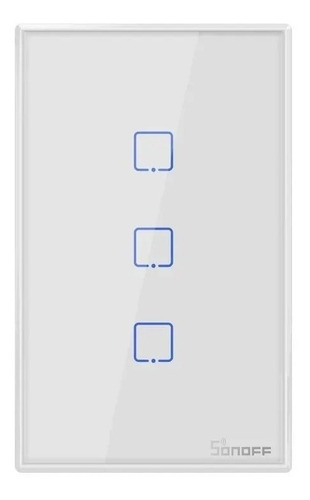 Interruptor Sonoff Touch Tx Wifi 3 Canal Google Home Y Alexa
