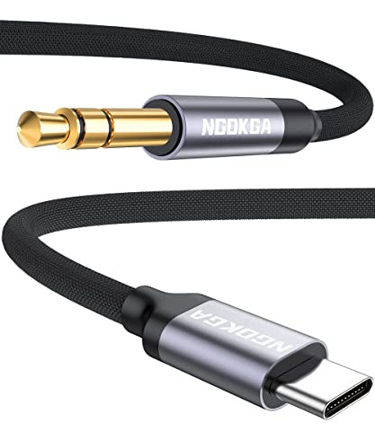 Cable Auxiliar Usb C Tipo C A Conector De 3,5 Mm, Adaptador