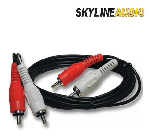 Cable Rca Audio / C-2-6m /  2 Canales / 6m / Linea Economica