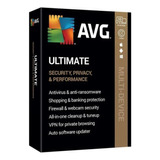 Antivirus Avg Ultimate 10 Dispositivos 1 Año Clave Oficial