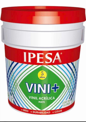 Ipesa Vinimas 5años Vinilica De 19l Mejor Que Comex Colores