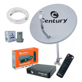 Kit Da Nova Antena Parabólica Completa 60cm Ku Century 5g