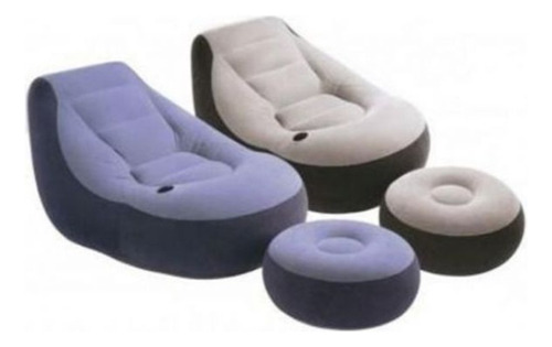 Sillon Inflable Intex Con Apoya Pie Mod. 68561