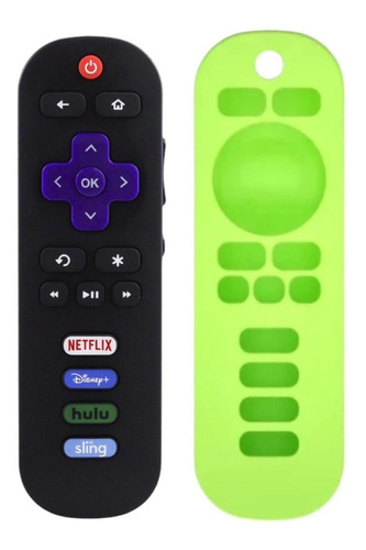 Control Compatible Con Pantalla Philips Rok U Tv Mas Funda